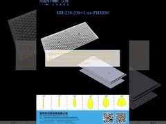 200W/400W/600W/800W Soczewka oświetlenia stadionowego z odpornością na wodę 336 sztuk 3030LED Wysokiej mocy Soczewka przeciwbroniowa