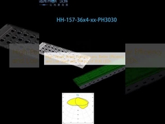 Wysokiej mocy obiektywy oświetlenia ulicznego: lepsza wydajność i niskie oświetlenie z 144 sztukami 3030 diod LED