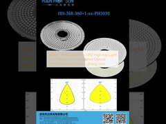 360 sztuk 3030/2835LED UFO High Bay Light Lens wodoodporny Bezkonkurencyjna wydajność optyczna Przemysłowe oświetlenie