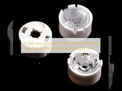 Jednorazowa soczewka φ11.8mm Wielkość PC/PMMA Materiał Wysokiej Przekaźności Profesjonalna soczewka optyczna