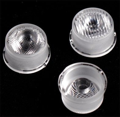 Single Lens PC/PMMA Material φ15mm Dimension Multiple Angles Available 3030/2835/3535LEDs Lens For Brightening